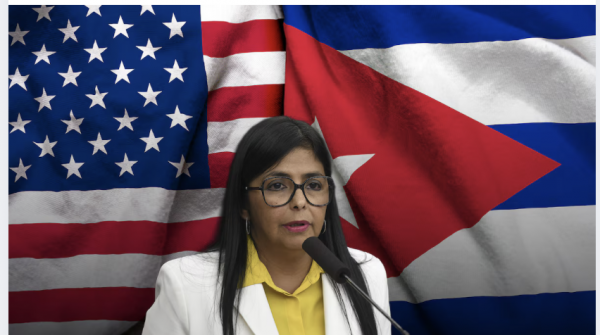 Se le acaba el petróleo a Cuba: Delcy Rodríguez se compromete con EU a no mandar más barriles